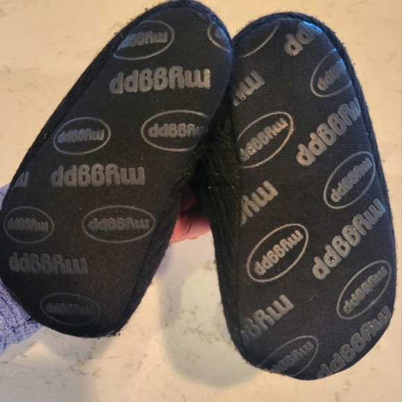 Baby Walker Toddler Black Snow Boots Size 9-18 Months - Picture 9 of 13